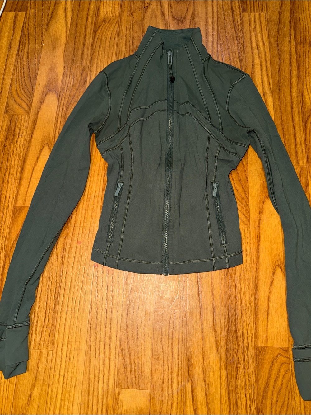 lululemon athletica Olive Utility Zip Jacket
